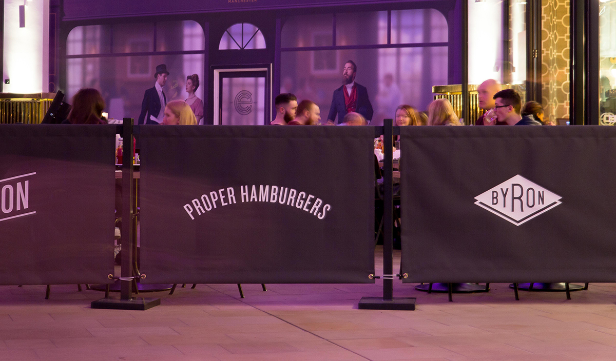 Cafe barrier